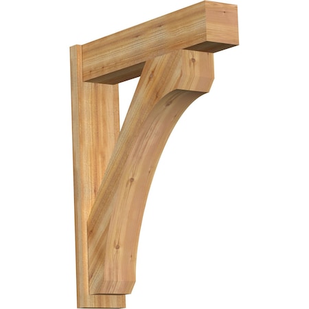 Legacy Block Rough Sawn Outlooker, Western Red Cedar, 8W X 34D X 42H